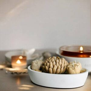 Аромасвічка преміум якості з натурального воску без парафіну