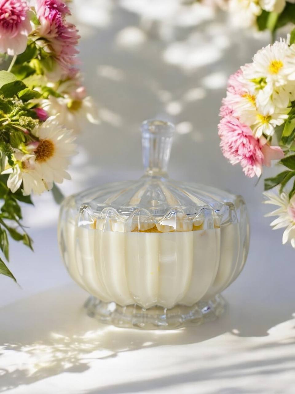 аромасвічка Rose Petals у склі