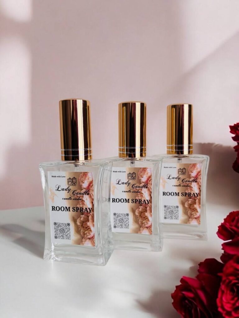 Room spray "Rose Petals" — інтер’єрний аромат для дому та текстилю 50 мл