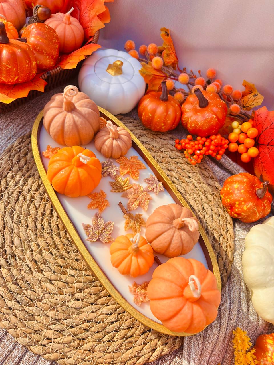 Свічка Pumpkin Spice як подарунок для дому