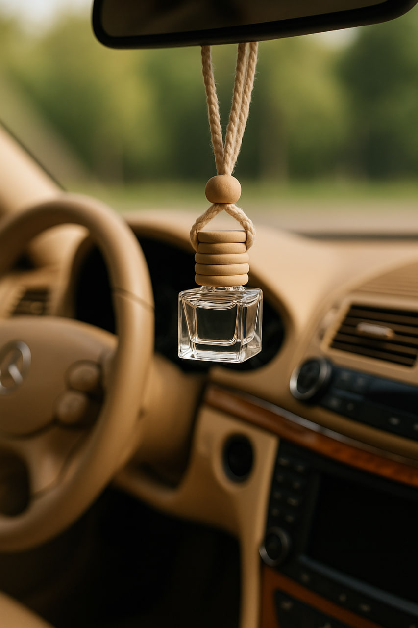 компактний автомобільний дифузор з ароматом уда та мигдалю