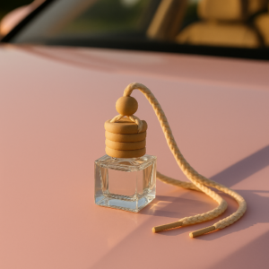 автомобільний дифузор пелюстки троянди у скляному флаконі
