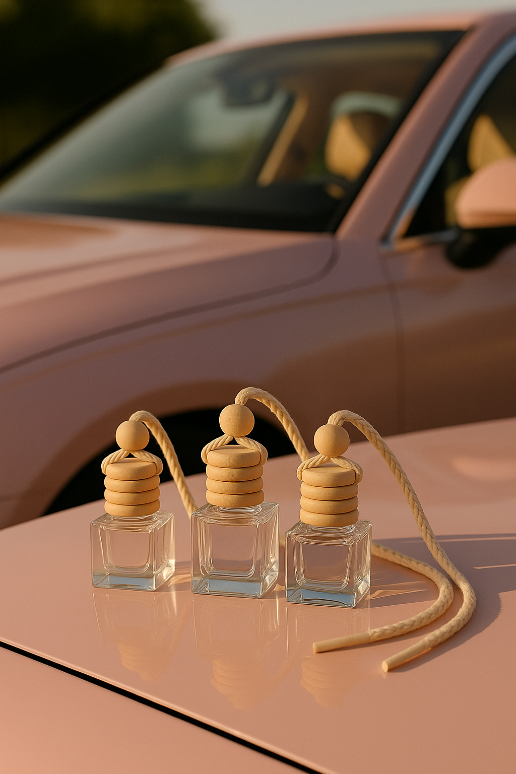 автодифузор з ніжним квітковим ароматом троянди для авто