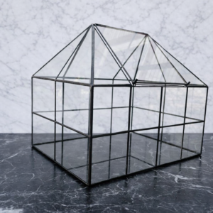 Флораріум Будиночок 24×28 см із відкривною дверкою