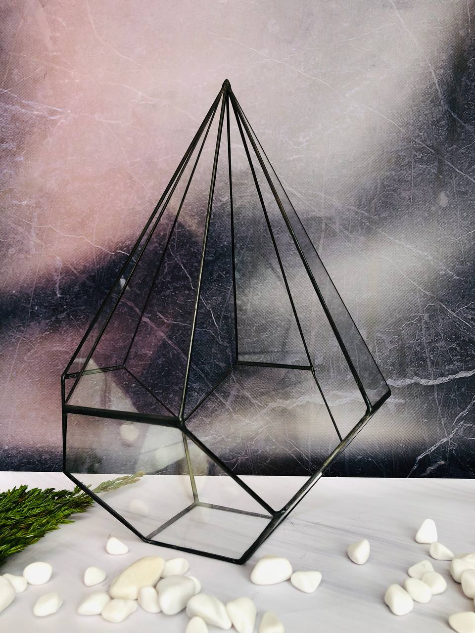 Відкритий флораріум крапля ручної роботи