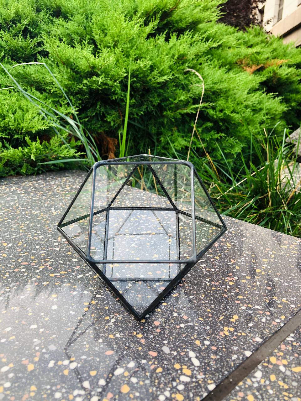 скляний флораріум глобус для інтер’єрного декору