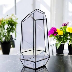 Флораріум Айсберг 32×18 см з відкривною дверкою на підвіконні