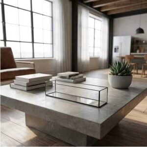 Скляний мосаріум з чіткою лінією та мінімалістичною формою