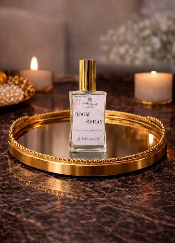 Room spray “Marmara” — інтер’єрний аромат для дому та текстилю у скляному флаконі 20 мл