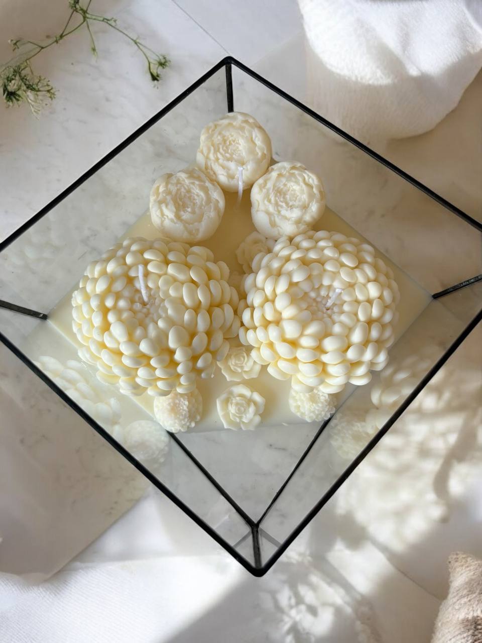 Свічка Gentle у прозорому склі для щоденного використання