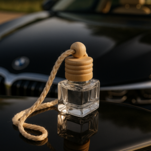 автомобільний дифузор уд та мигдаль у скляному флаконі