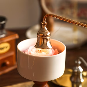 гасник для свічок металевий аксесуар для акуратного гасіння свічок