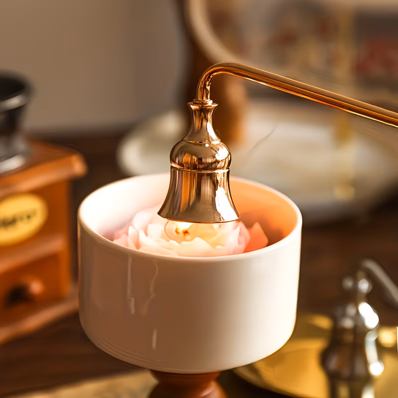 гасник для свічок металевий аксесуар для акуратного гасіння свічок